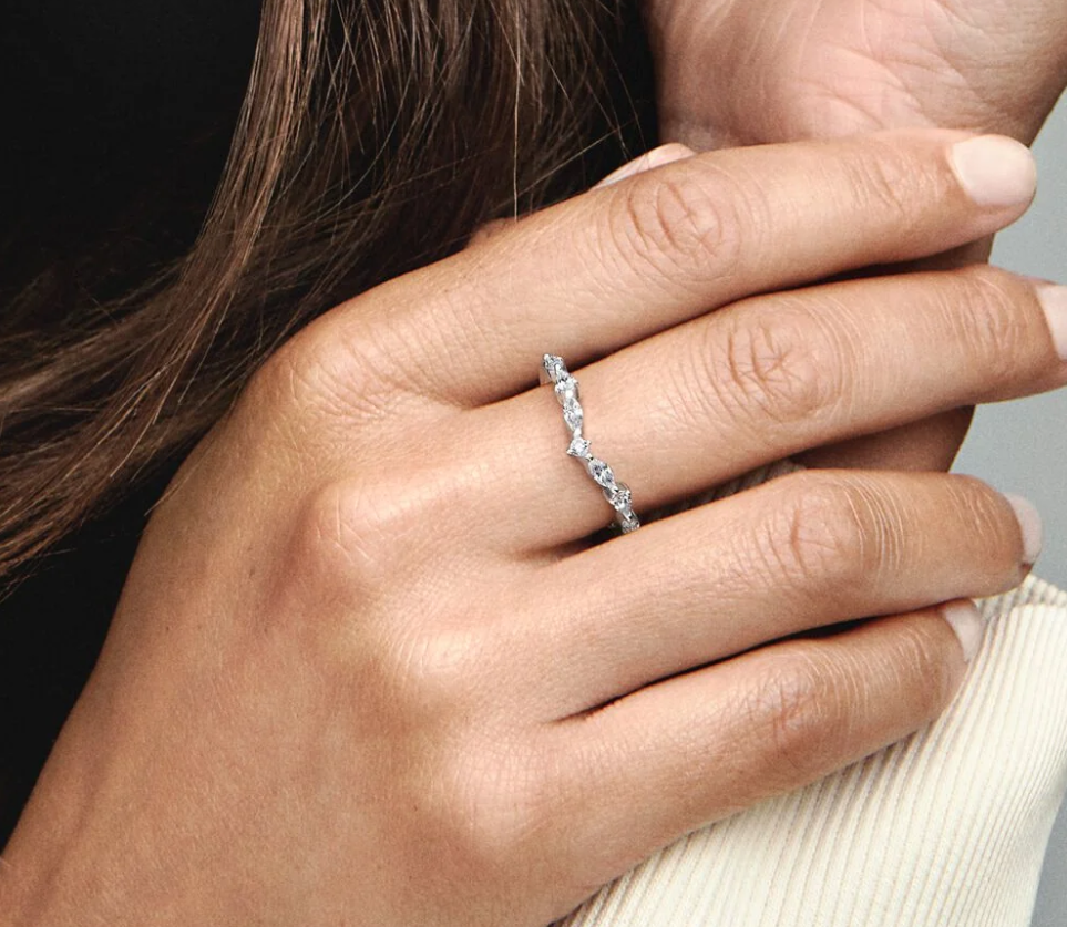 Pandora Anello Desiderio Scintillante Marquise