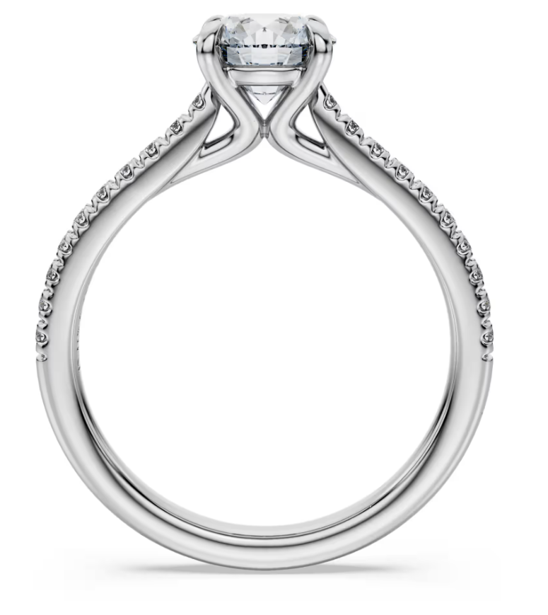 Swarovski Anello solitario Eternity