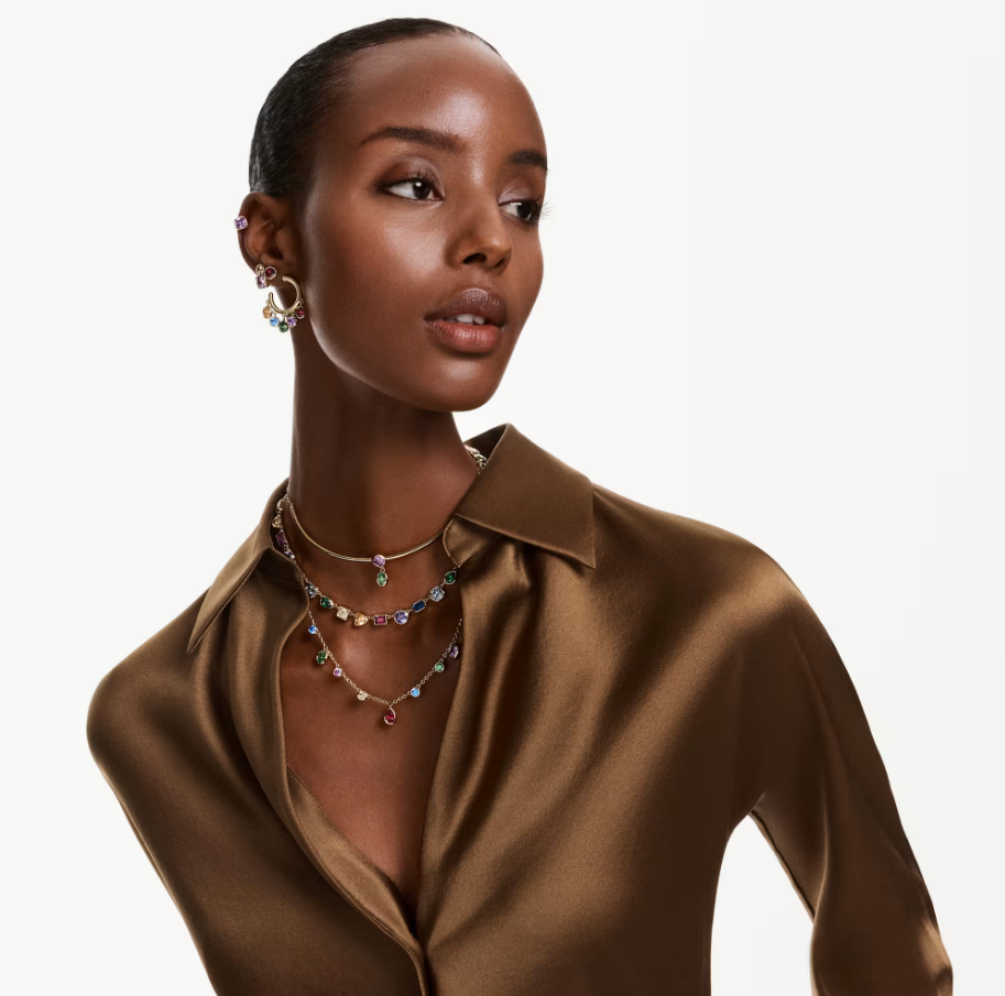 Swarovski 5753273 Collana a fili fissi Imber