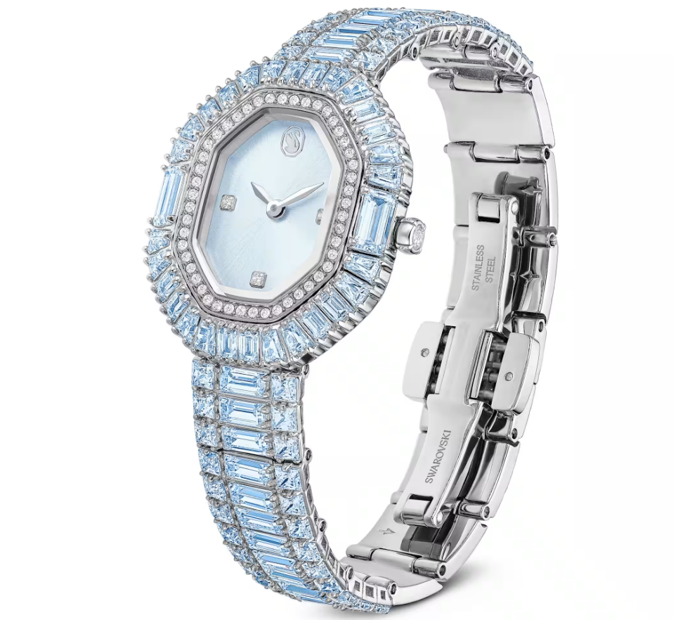 Swarovski 5739632 Orologio Matrix octagon Blu SW004292