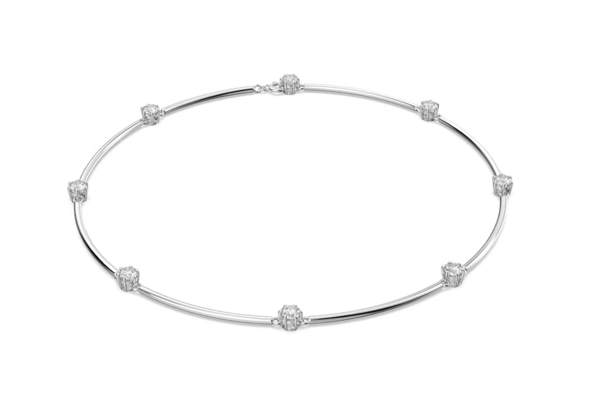 Swarovski 5638699 Constella Necklace Round cut White Rhodium plated