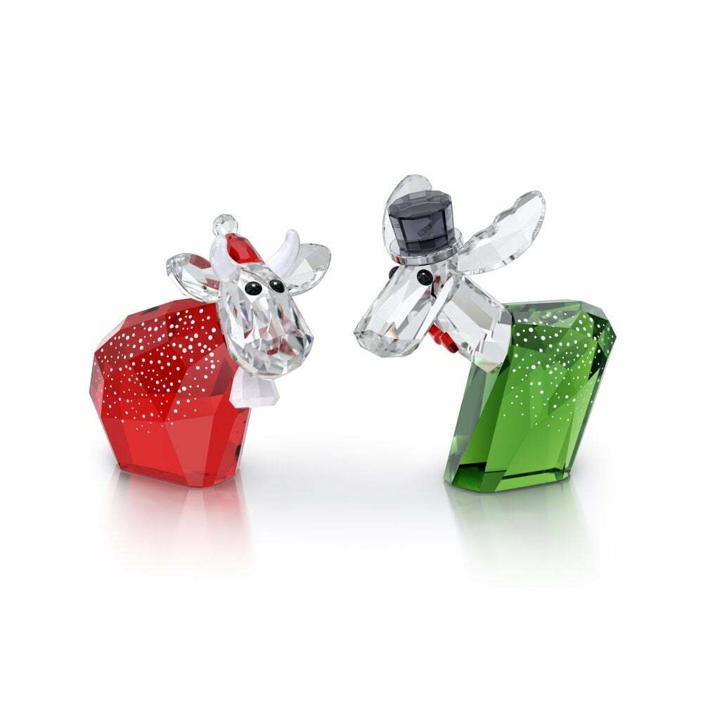 Swarovski 5597046 Mo und Ricci Weihnachten, Jahresausgabe 2021.