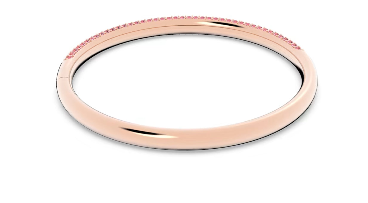 Swarovski 5642915 Stone Pink Armreif. Roségoldfarbenes Finish