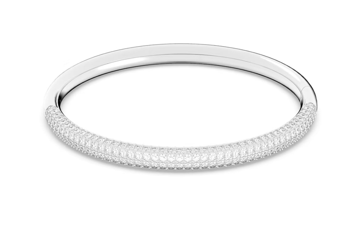 Swarovski 5184515 Stone White Stainless Steel Bangle