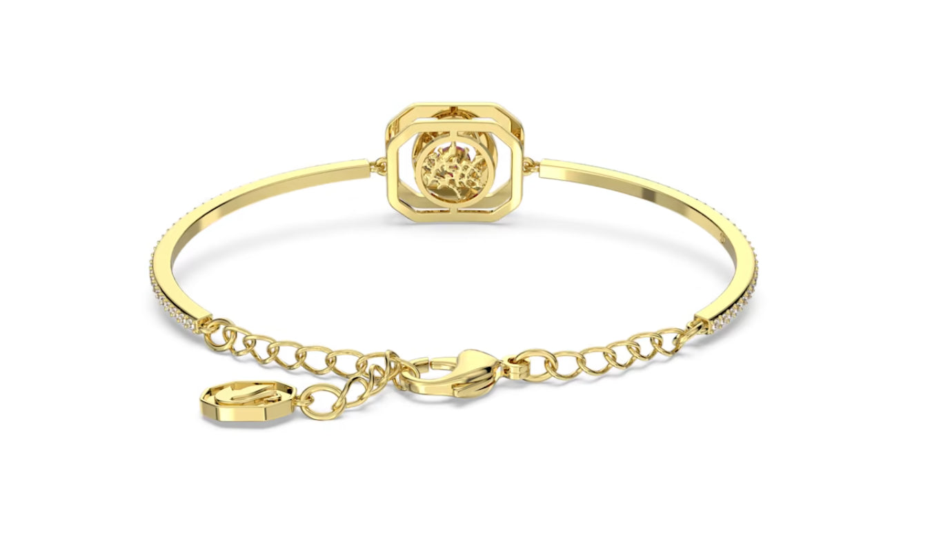 Swarovski 5647991 Alea Multicolor Gold Plated Bangle