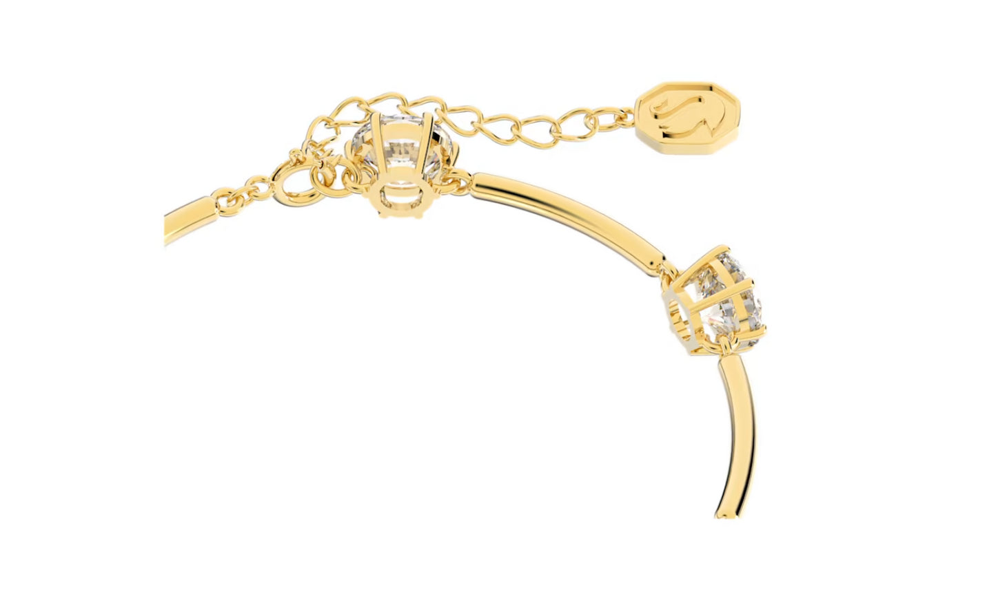 Swarovski 5622719 Constella Armband Rundschliff weiß glänzend vergoldet