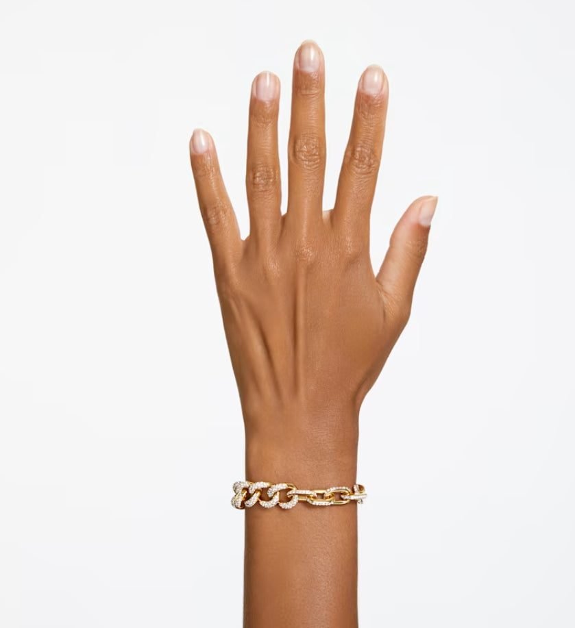 Swarovski 5622222 Dextera Pave White Gold Plated Bracelet