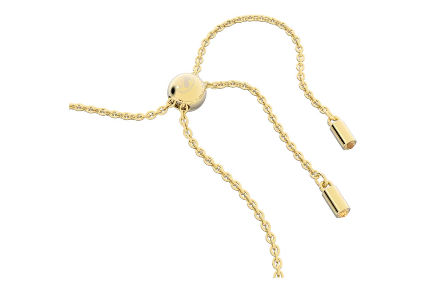 Swarovski 5640259 Braccialetto Orbita Taglio tondo Multicolore Placcato Oro