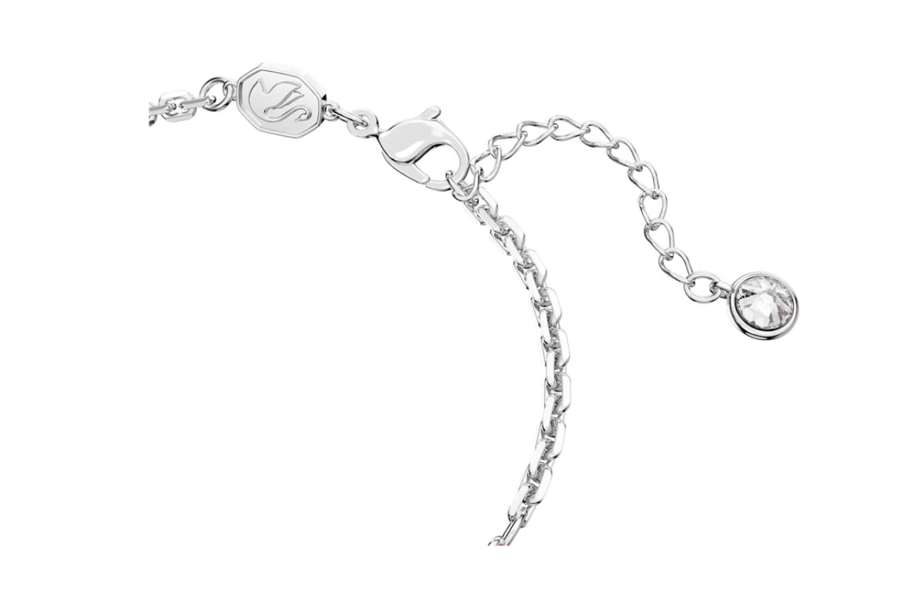 Swarovski 5650188 Pop Swan Pink Rhodiniertes Armband
