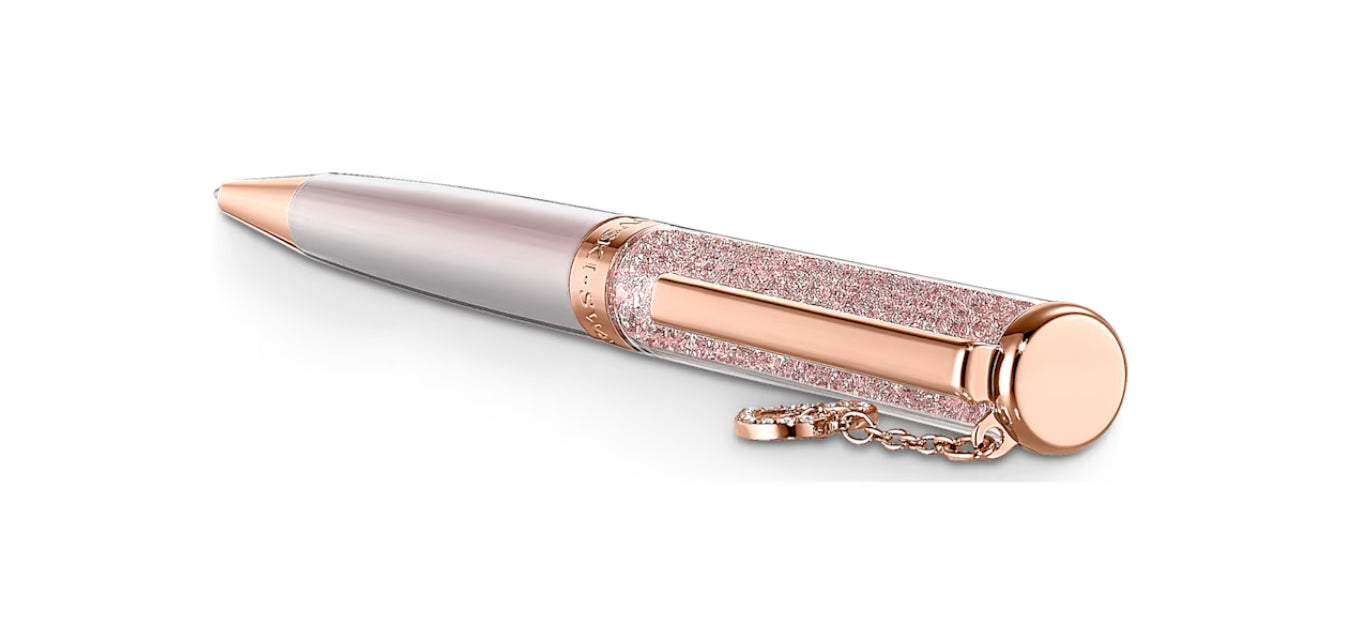 Swarovski 5527536 Crystalline Kugelschreiber Roségold Herz rosa lackiert Roségold