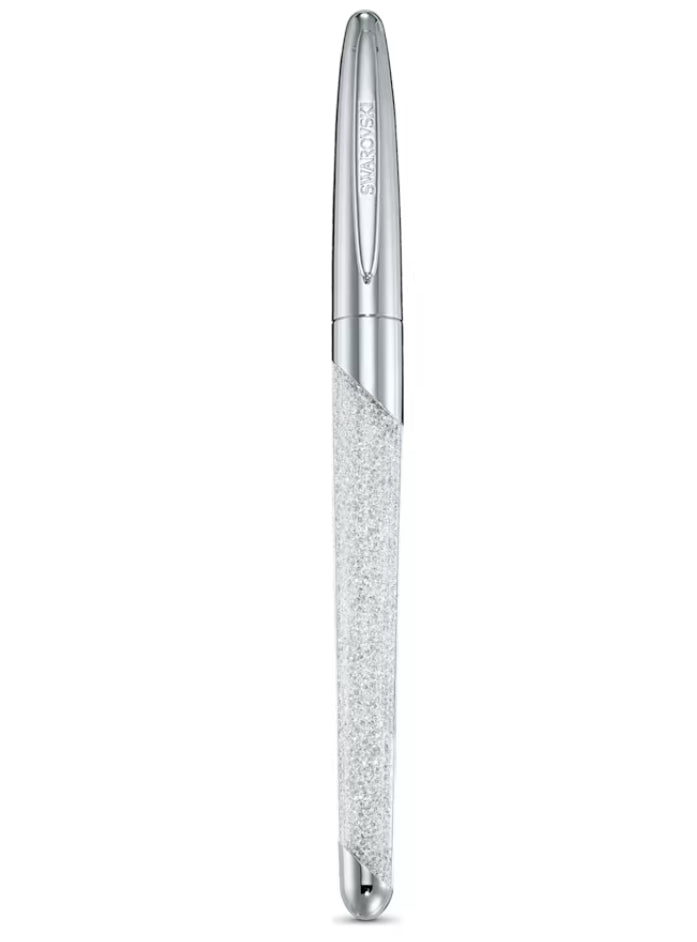 Swarovski 5534320 Crystalline Nova Tintenroller, silberfarben, Chrom