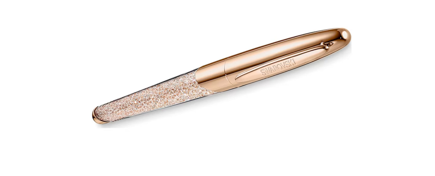 Swarovski 5534325 Crystalline Nova Tintenroller, roségoldfarben, rosévergoldet