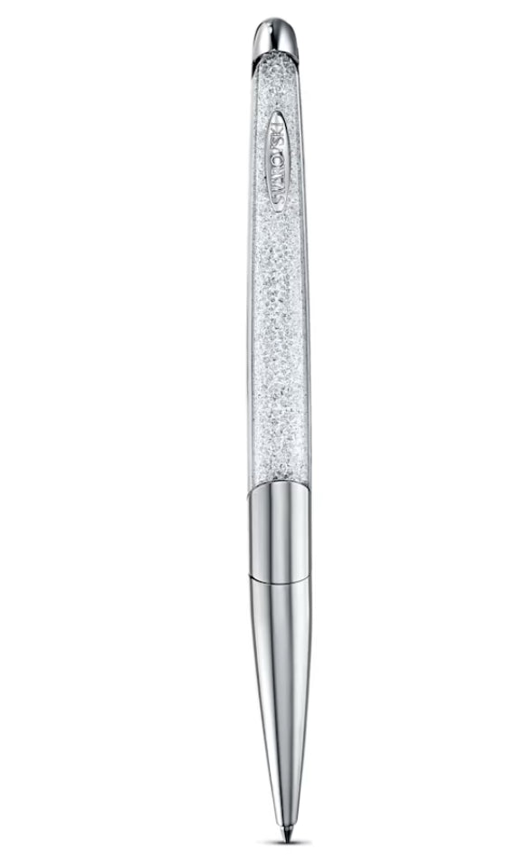 Swarovski 5534324 Crystalline Nova Kugelschreiber, silberfarben, Chrom