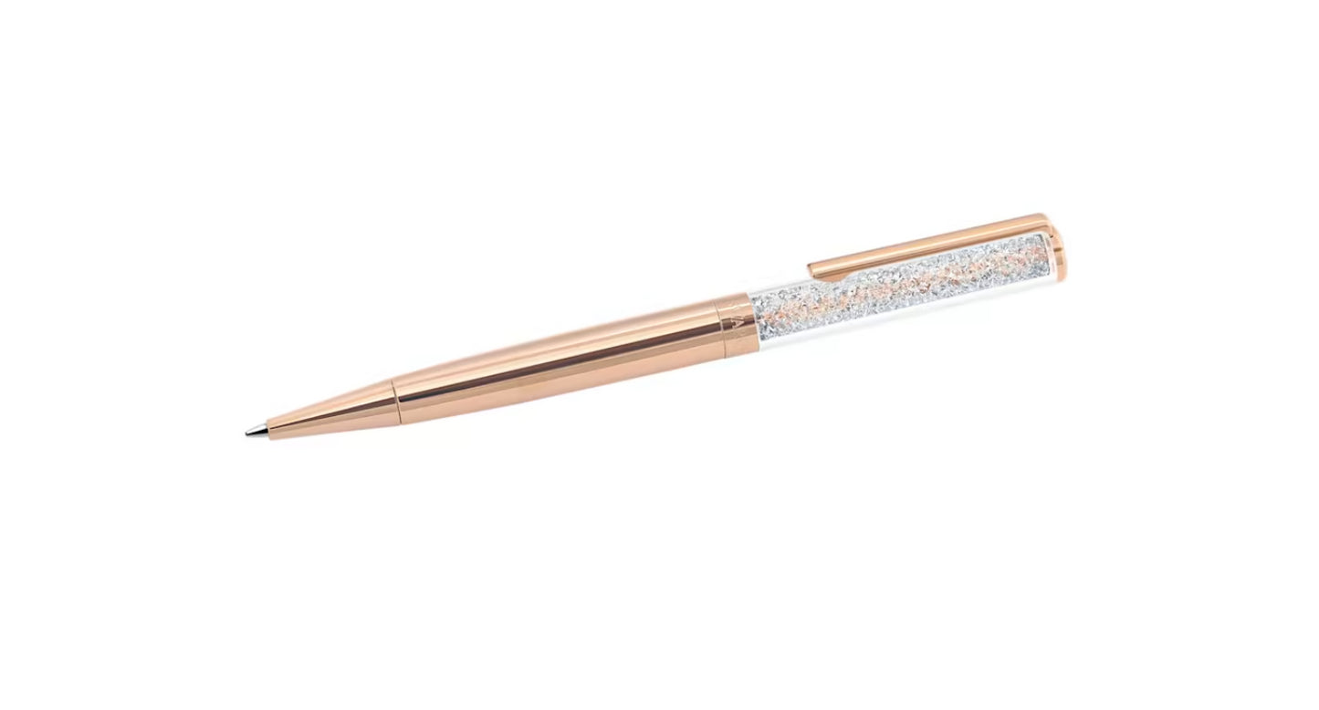 Swarovski 5224390 Crystalline Kugelschreiber, Roségoldton, Roségold lackiert