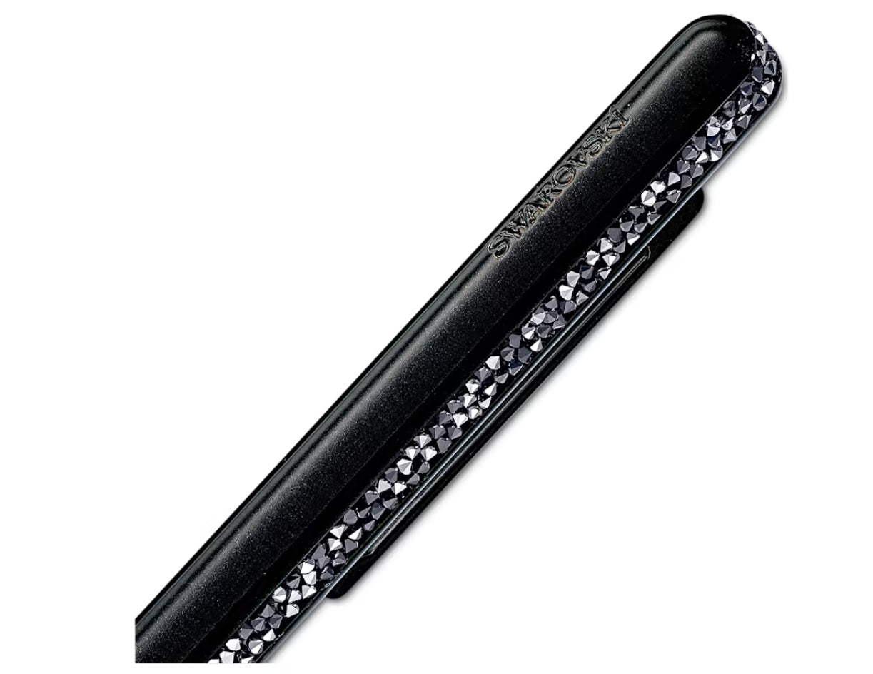 Swarovski 5595667 Crystal Shimmer Kugelschreiber, schwarz lackiert, Schwarz