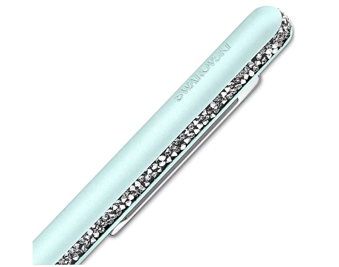Swarovski 5595671 Crystal Shimmer Kugelschreiber, grün lackiert, grünes Chrom