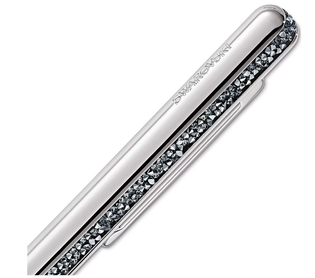 Swarovski 5595672 Crystal Shimmer Kugelschreiber, silberfarben, Chrom
