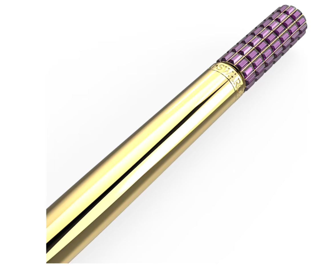 Swarovski 5618148 Kugelschreiber, violett vergoldet