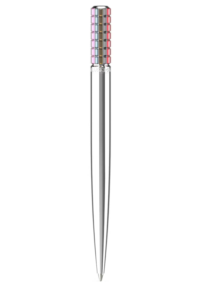 Swarovski 5637772 Mehrfarbiger Chrom-Kugelschreiber