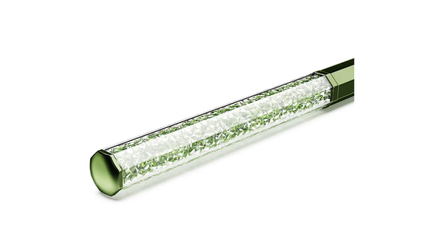 Swarovski 5669934 Crystalline Kugelschreiber Achteckige Form Grün lackiert Grün