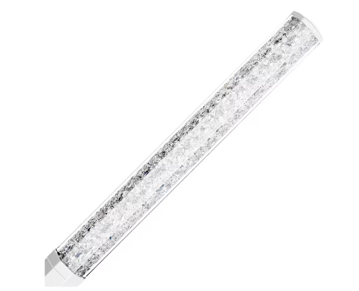 Swarovski 5670198 Crystalline Kugelschreiber Achteckige Form Weißer Lack. Weiß