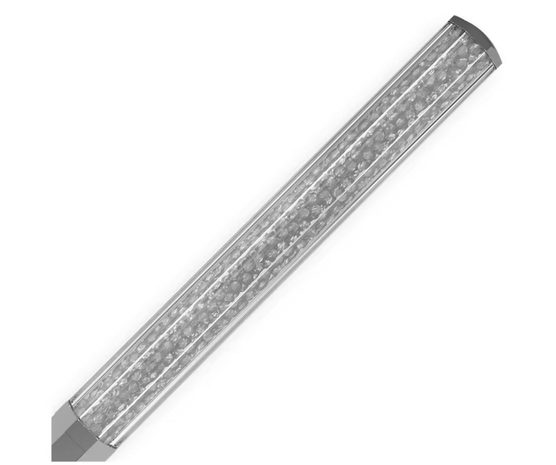Swarovski 5654064 Crystalline Kugelschreiber Achteckige Form Grau Pla. Graphit