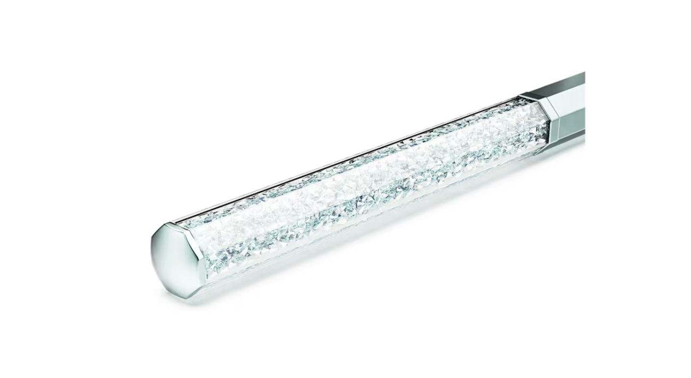 Swarovski 5669935 Crystalline Kugelschreiber, achteckige Form, blau lackiert, hellblau