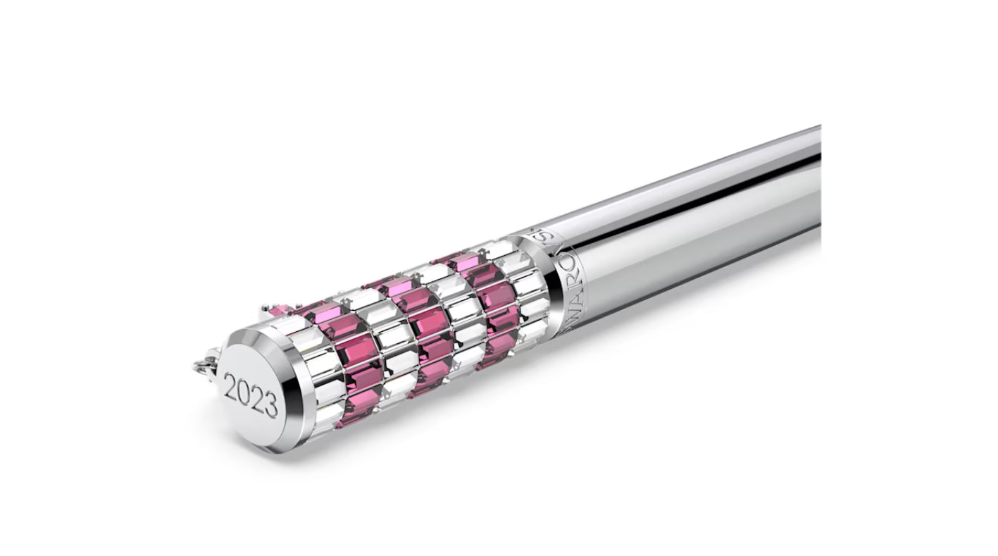 Swarovski 5653398 Celebration 2023 Star Pink Chrome Kugelschreiber