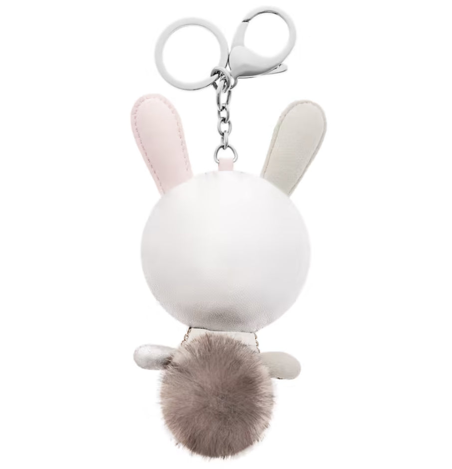 Swarovski 5020921 Mathilde Rabbit Taschenzubehör, grauer Edelstahl.
