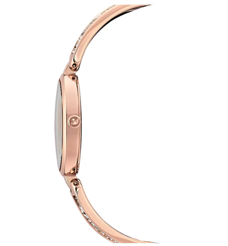 Swarovski 5519306 Dream Rock Watch Rose Gold Metal Bracelet Fi. Pink gold