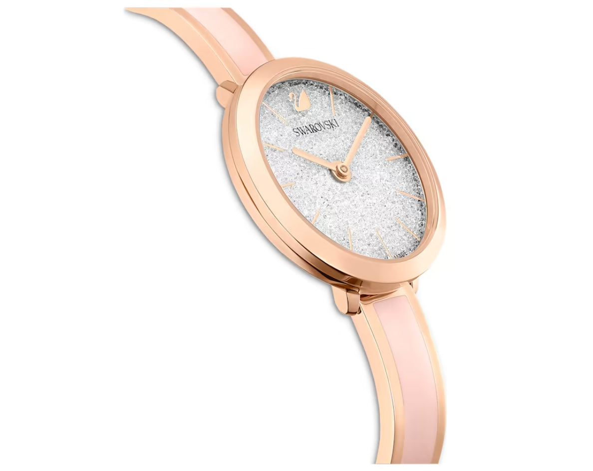 Swarovski 5642221 Crystalline Delight Watch Rose Gold Metal Bracelet