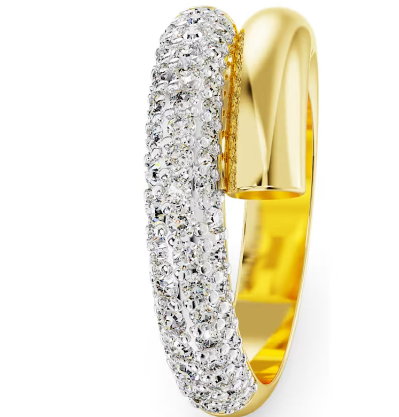 Swarovski 5668813 Dextera Cocktail Ring White Gold Plated