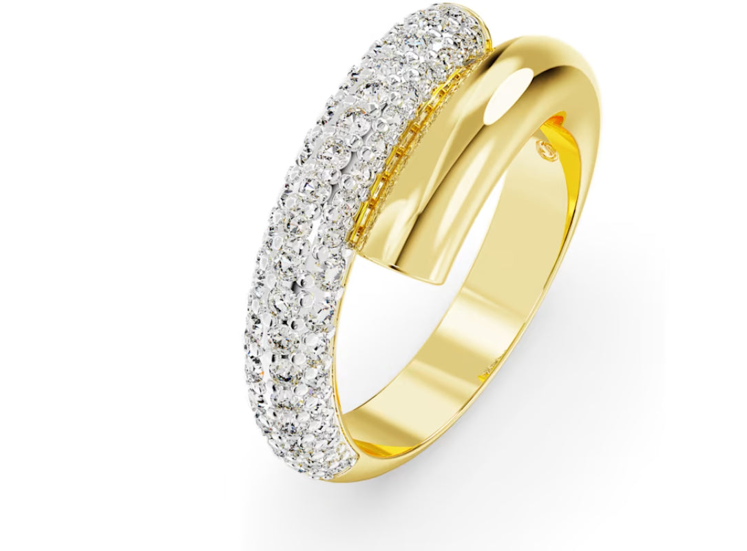 Swarovski 5668815 Dextera Cocktail Ring White Gold Plated