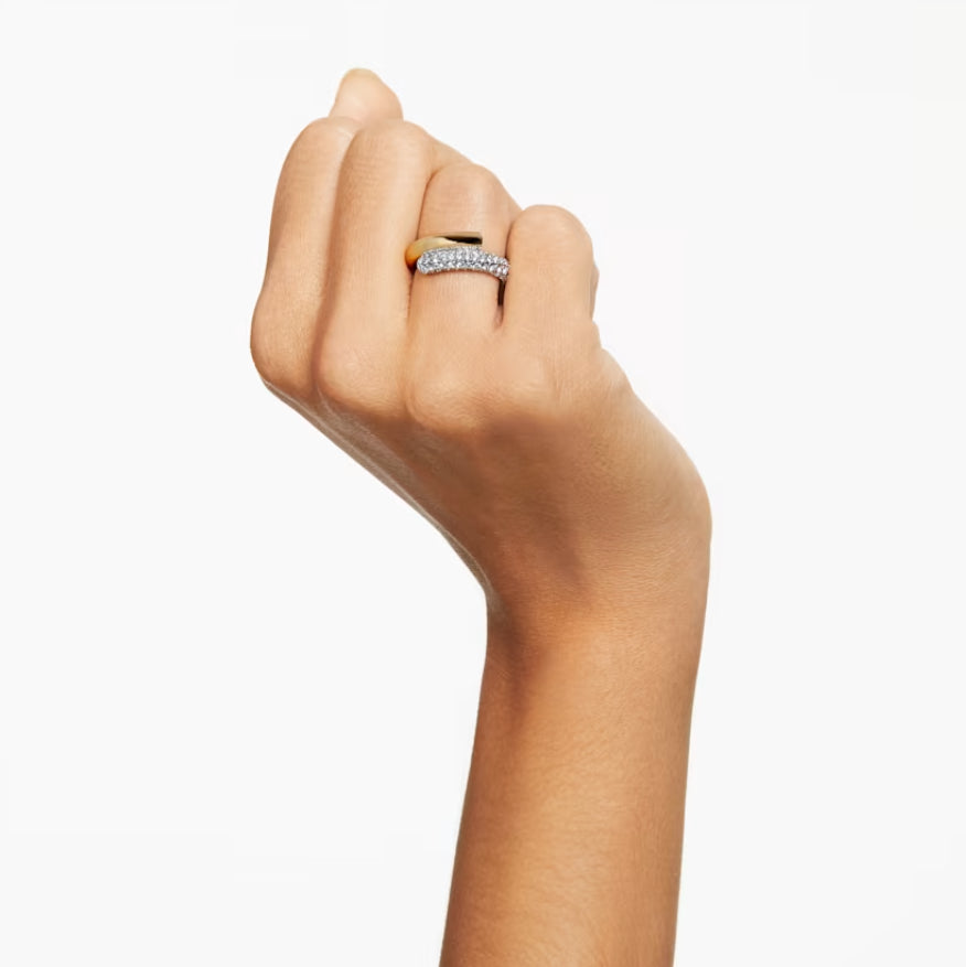 Swarovski 5668815 Dextera Cocktail Ring White Gold Plated