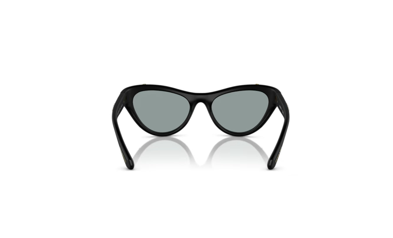 Swarovski 5679529 Cat Eye Shape Sonnenbrille SK6007EL Schwarz