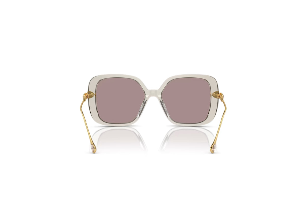 Swarovski 5679548 Übergroße Sonnenbrille, quadratische Form SK6011EL Lila