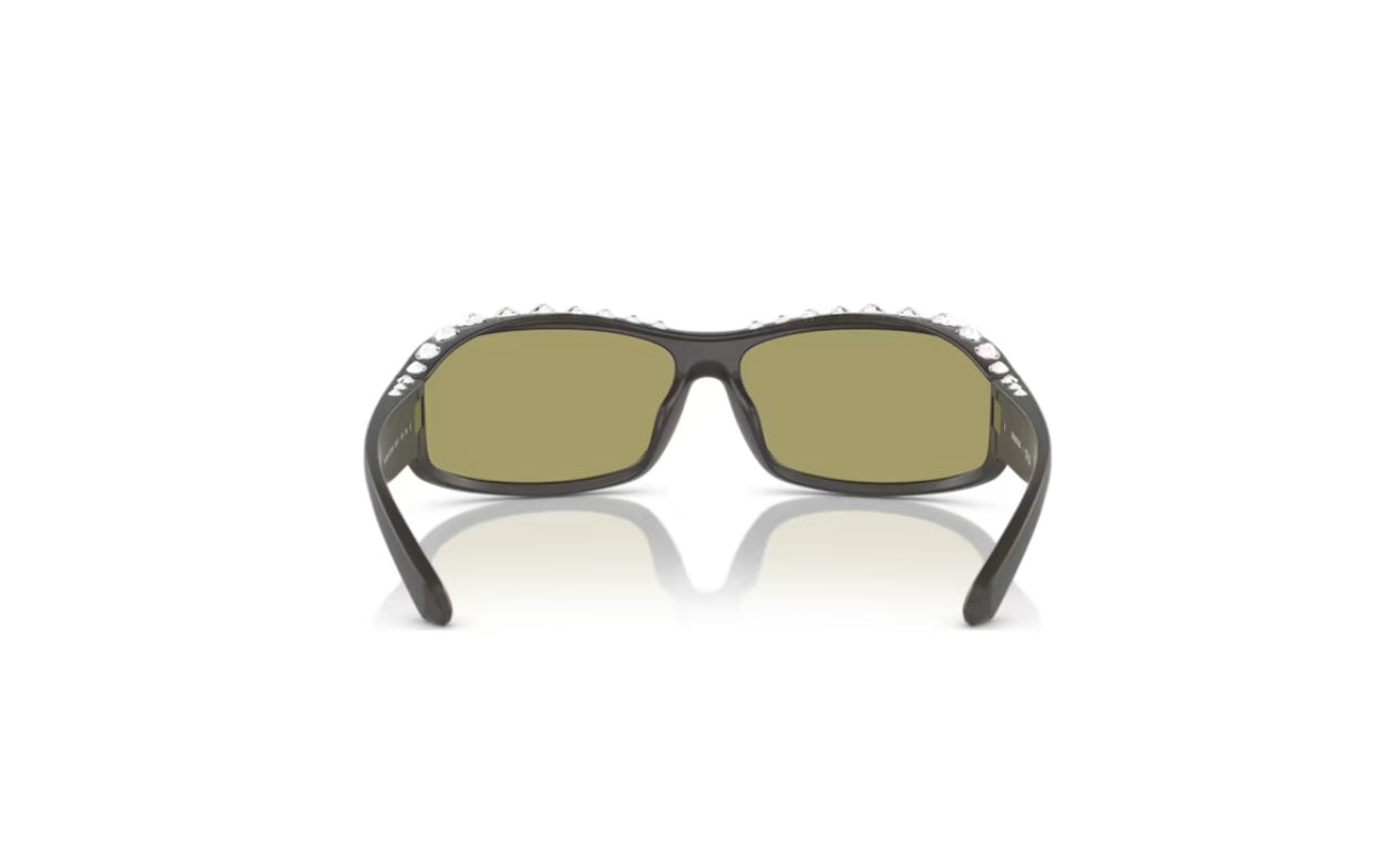 Swarovski 5679546 Sonnenbrille Rechteckige Form SK6009EL Grau