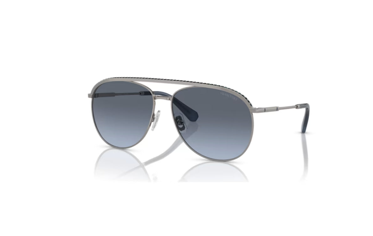 Swarovski 5679547 Pilot Shape Sunglasses SK7005EL Blue