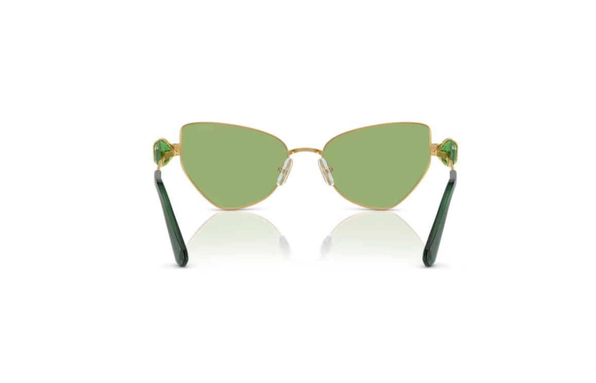 Swarovski 5679537 Cat Eye Shape Sonnenbrille SK7003EL Grün