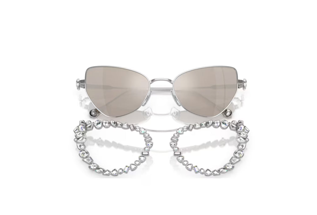 Swarovski 5679552 Clip-on-Sonnenbrille 2 in 1 Statement-Form Cat-EyeSK7011EL