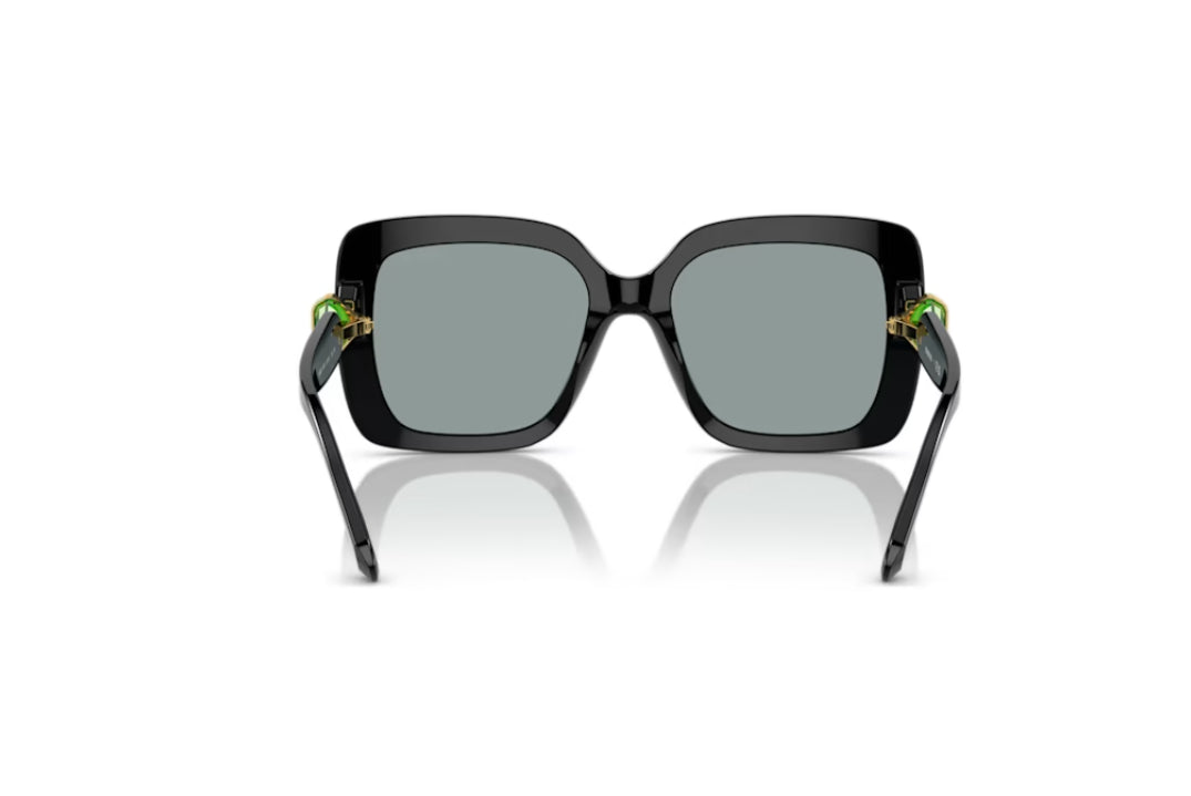 Swarovski 5679521 Oversize-Sonnenbrille, quadratische Form, SK6001EL, Schwarz