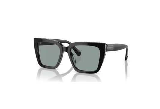 Swarovski 5679551 Sonnenbrille Quadratische Form SK6013EL Schwarz