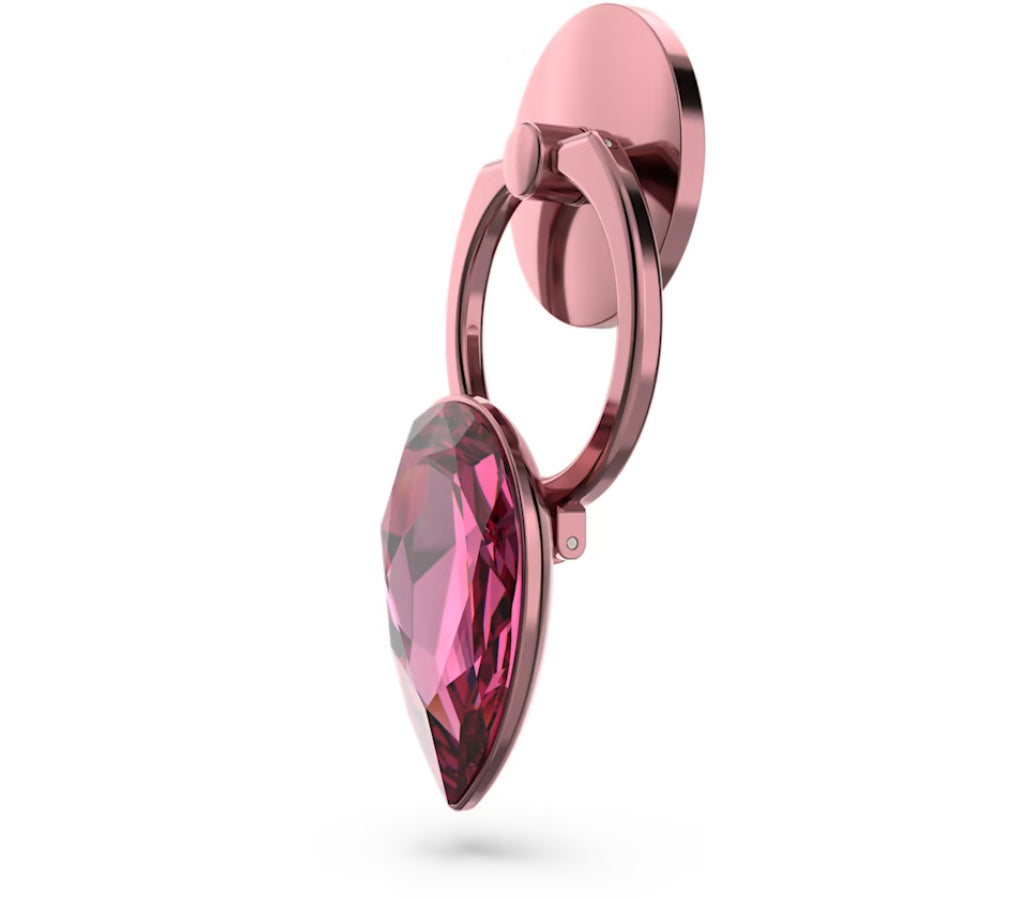 Swarovski 5628623 Anello per cellulare Taglio Drop Rosa