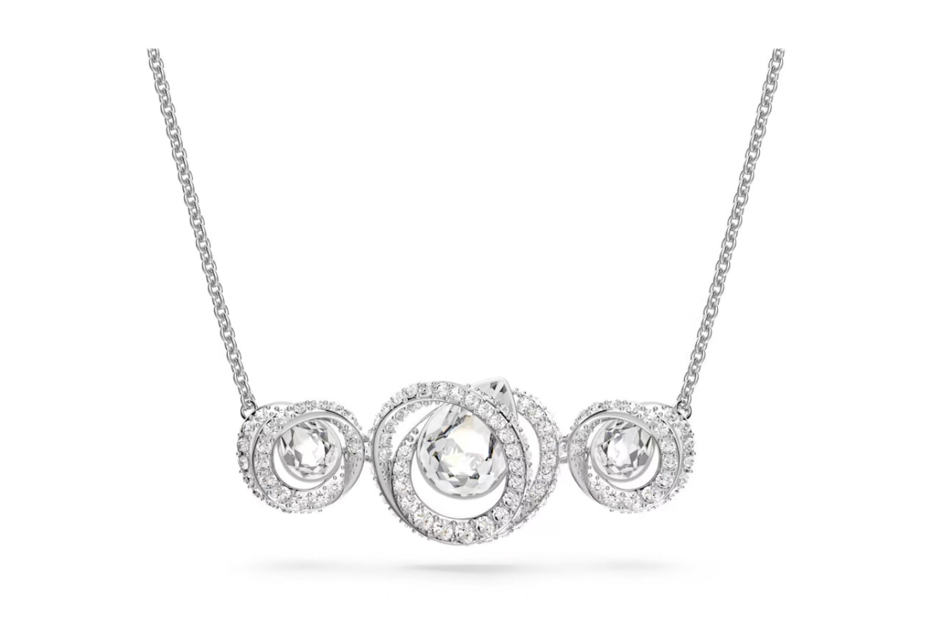 Swarovski 5636587 Collana Generation Bianca Placcato Rodio