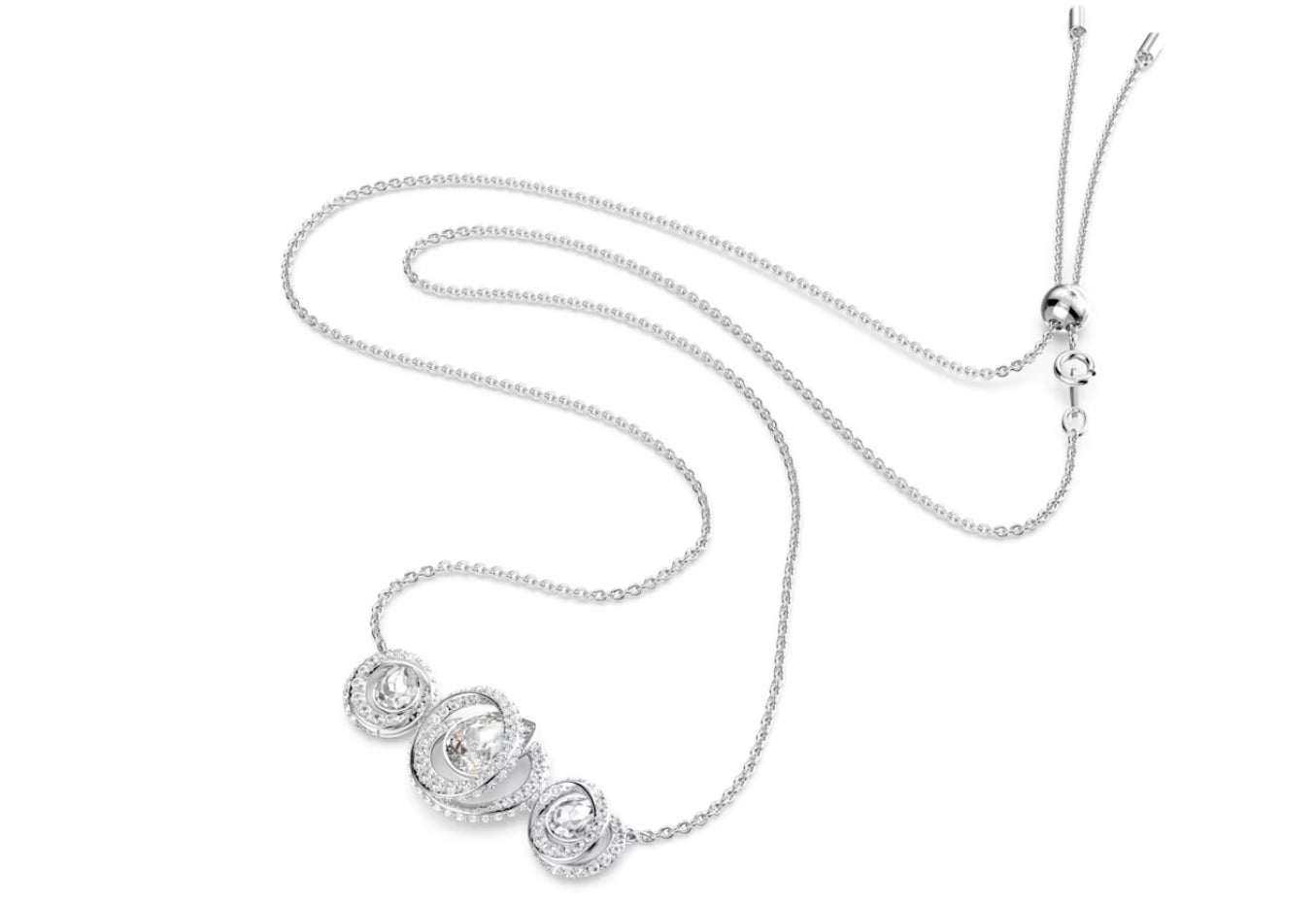 Swarovski 5636587 Collana Generation Bianca Placcato Rodio