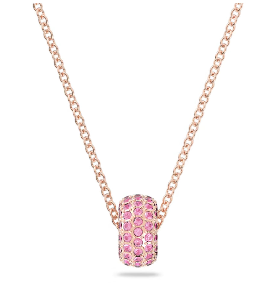 Swarovski 5642887 Pendente Stone Rosa Placcato Oro Rosa