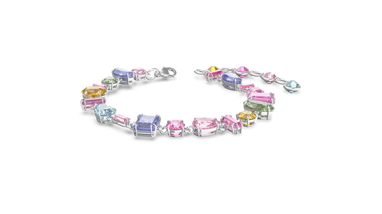 Swarovski 5613739 Gema Mehrfarbiges rhodiniertes Armband