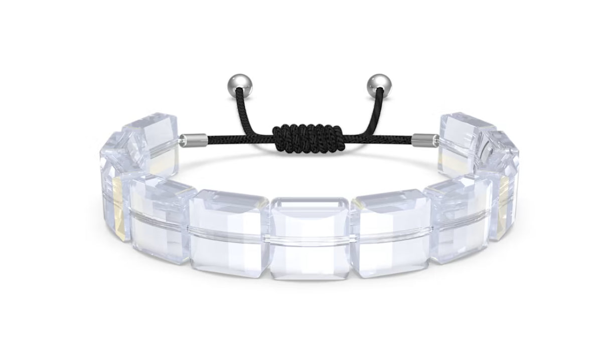 Swarovski 5614979 Letra Yin Yang Armband weiß rhodiniert