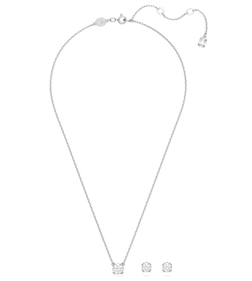 Swarovski 5647663 Constella Set Round cut White Rhodium plated
