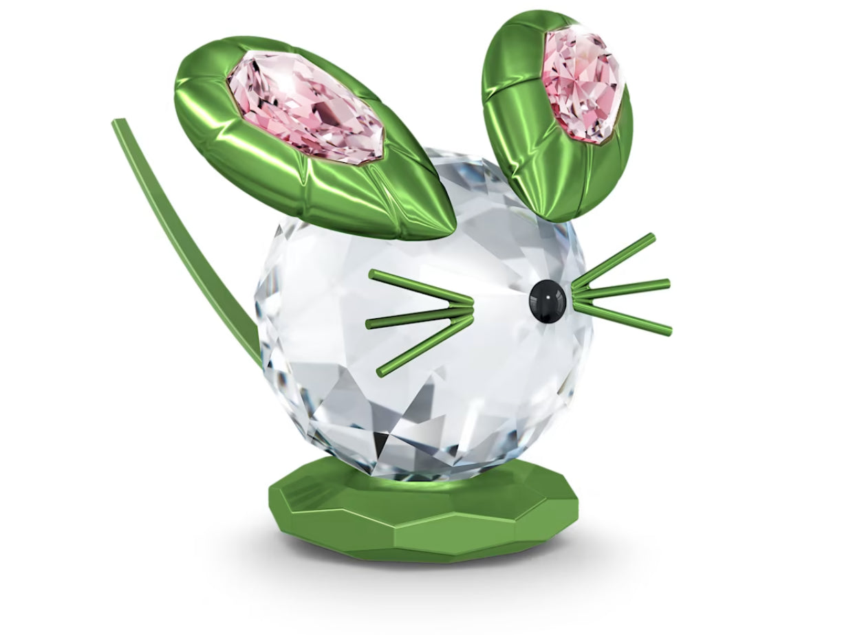 Swarovski 5619214 Maus Dulcis Grün Groß